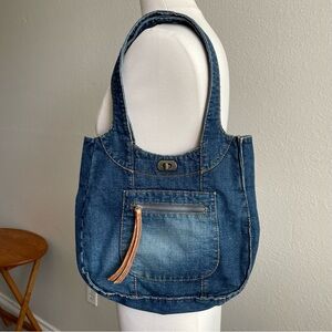 Express Denim Blue Women's Tote Bag